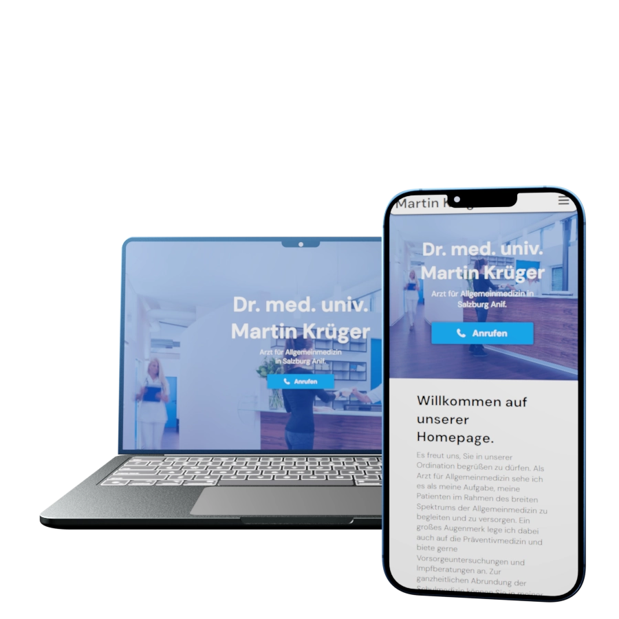 arztpraxis webdesign